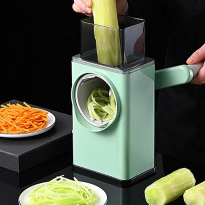 🥦Multifunctional Drum Vegetable Slicer Spiralizer Cutter