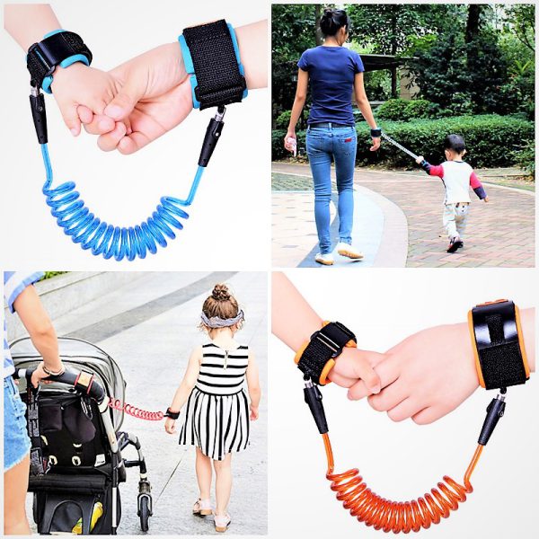 Baby Child Anti Lost Wrist Link Safety Harness Strap Rope Leash Walking