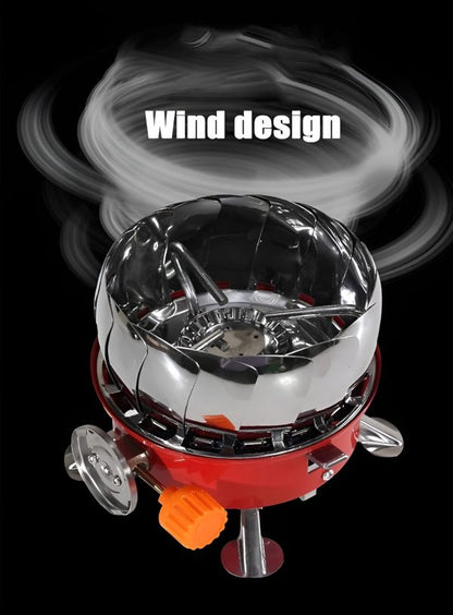 Outdoor Round Windproof Camping Stove